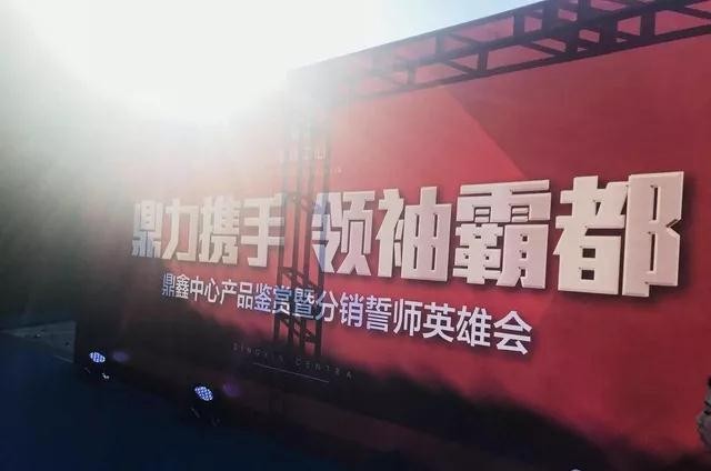 鼎力攜手，領(lǐng)袖霸都！合肥鼎鑫中心產(chǎn)品鑒賞暨分銷誓師英雄會圓滿落幕！